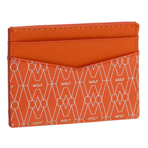 Wolf Signature Cardholder In Orange