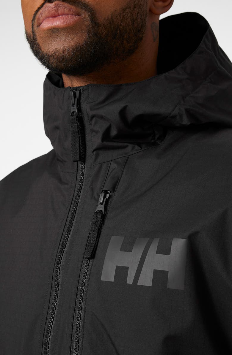 Helly Hansen Belfast Waterproof Packable Hooded Jacket, Alternate, color,