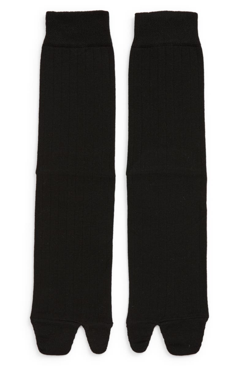 Maison Margiela Tabi Socks, Main, color, Black