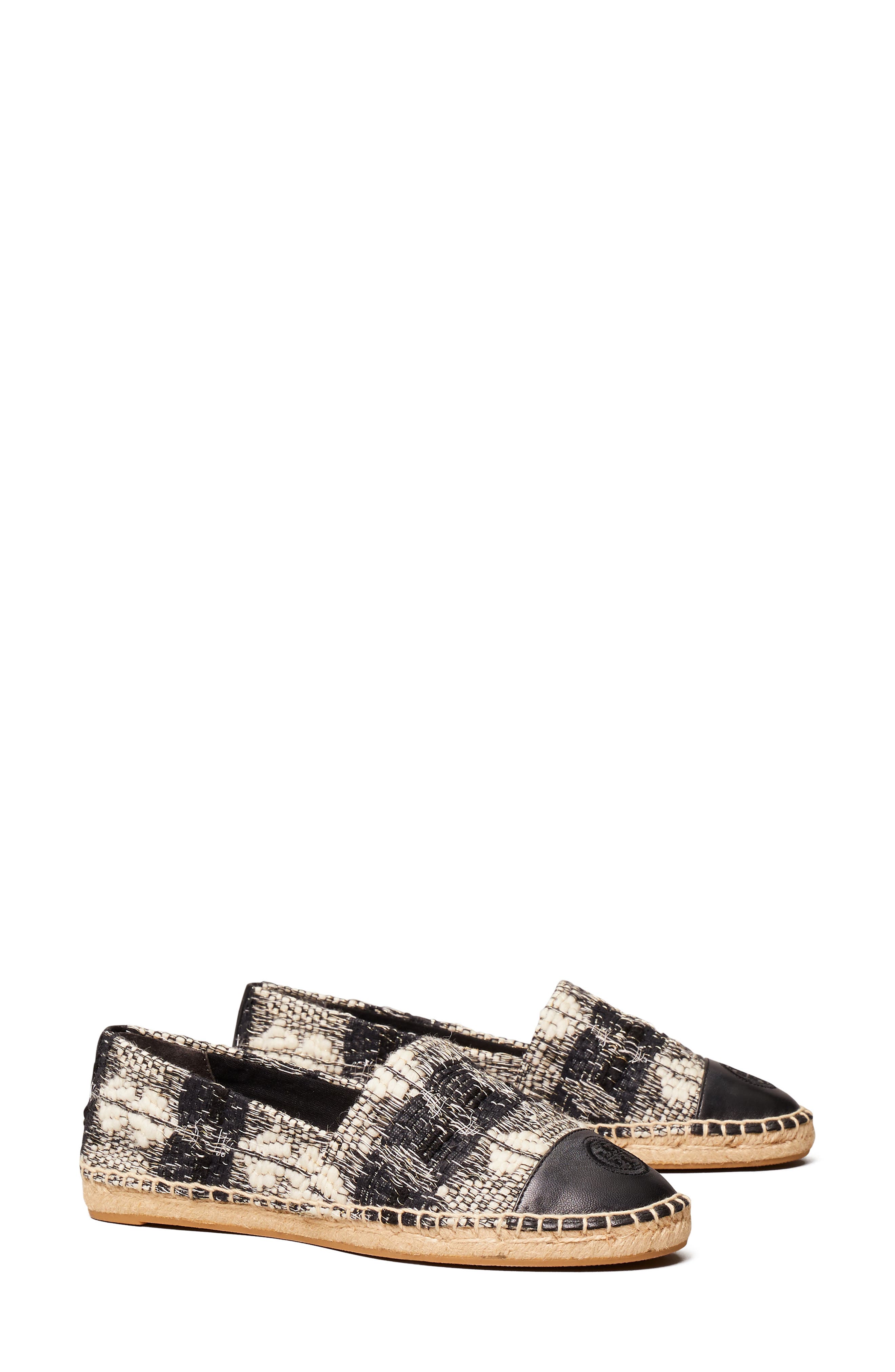 Tory Burch Colorblock Espadrille Flat, Alternate, color, 