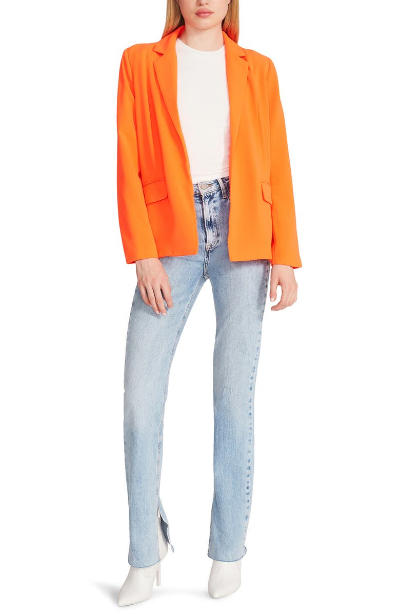 Steve Madden Payton Blazer, Alternate, color, Orange
