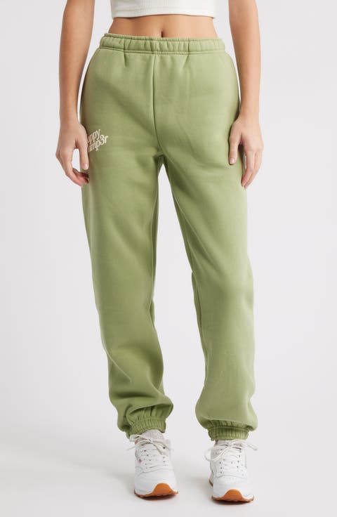 Puff Series Core Logo Cotton Blend Joggers