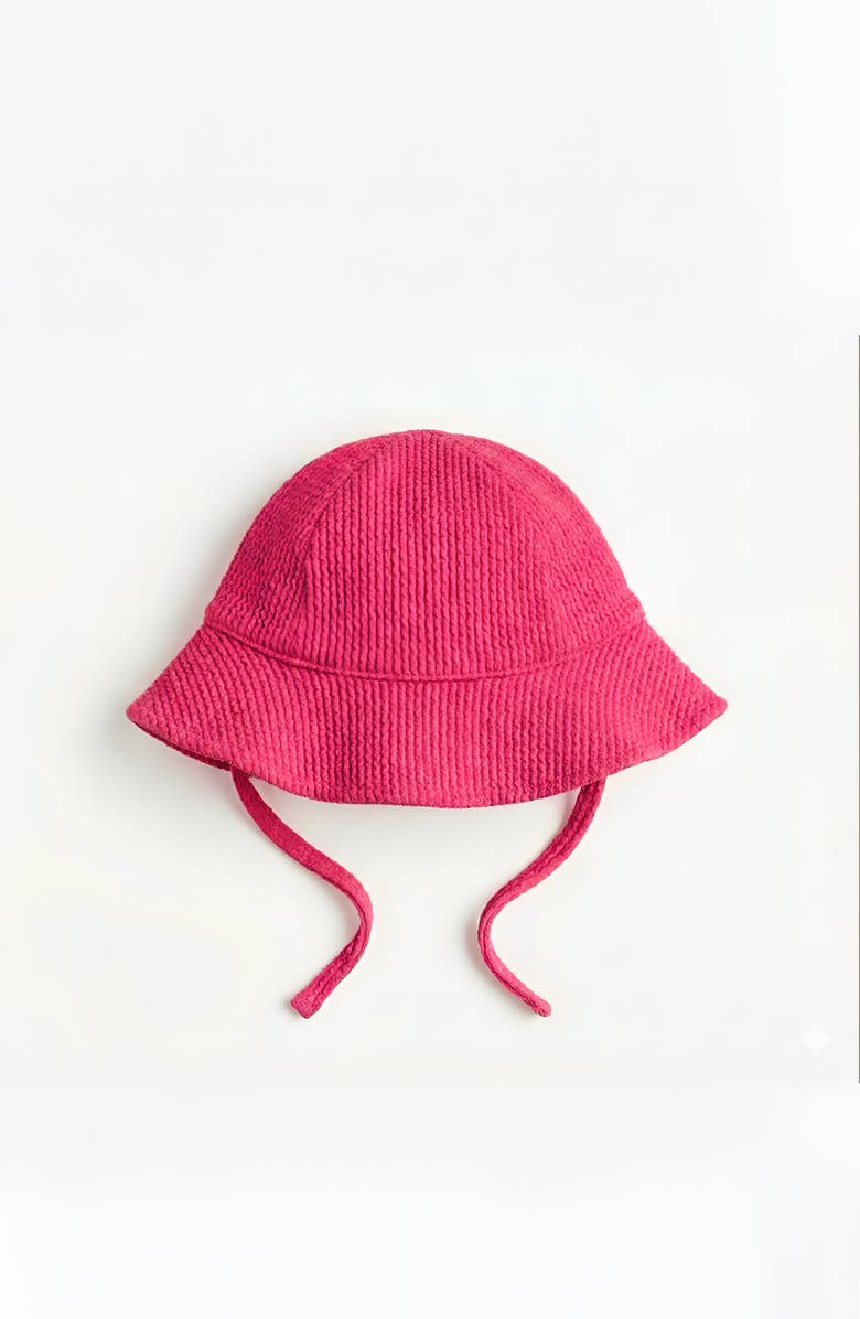 Limeapple Toddler Crinkle Sunhat, Main, color, Pink