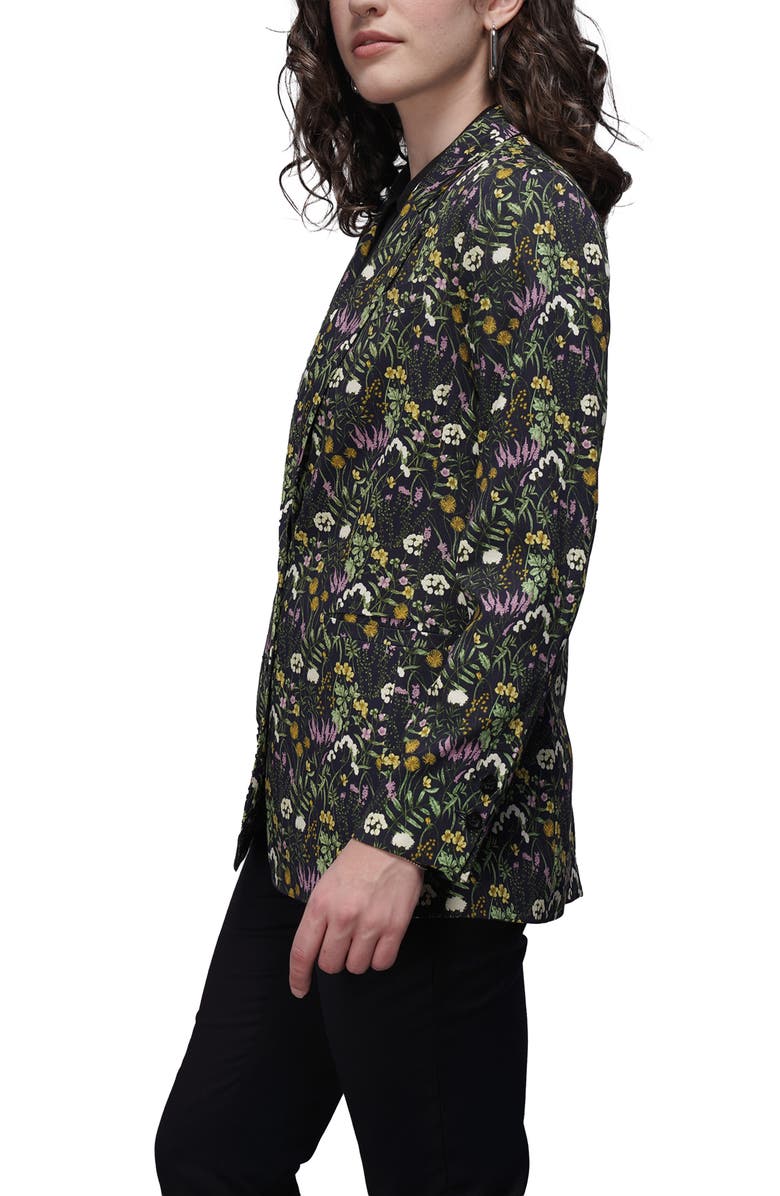 WILDFANG The Empower Notch Lapel Blazer, Alternate, color, Meadow Navy