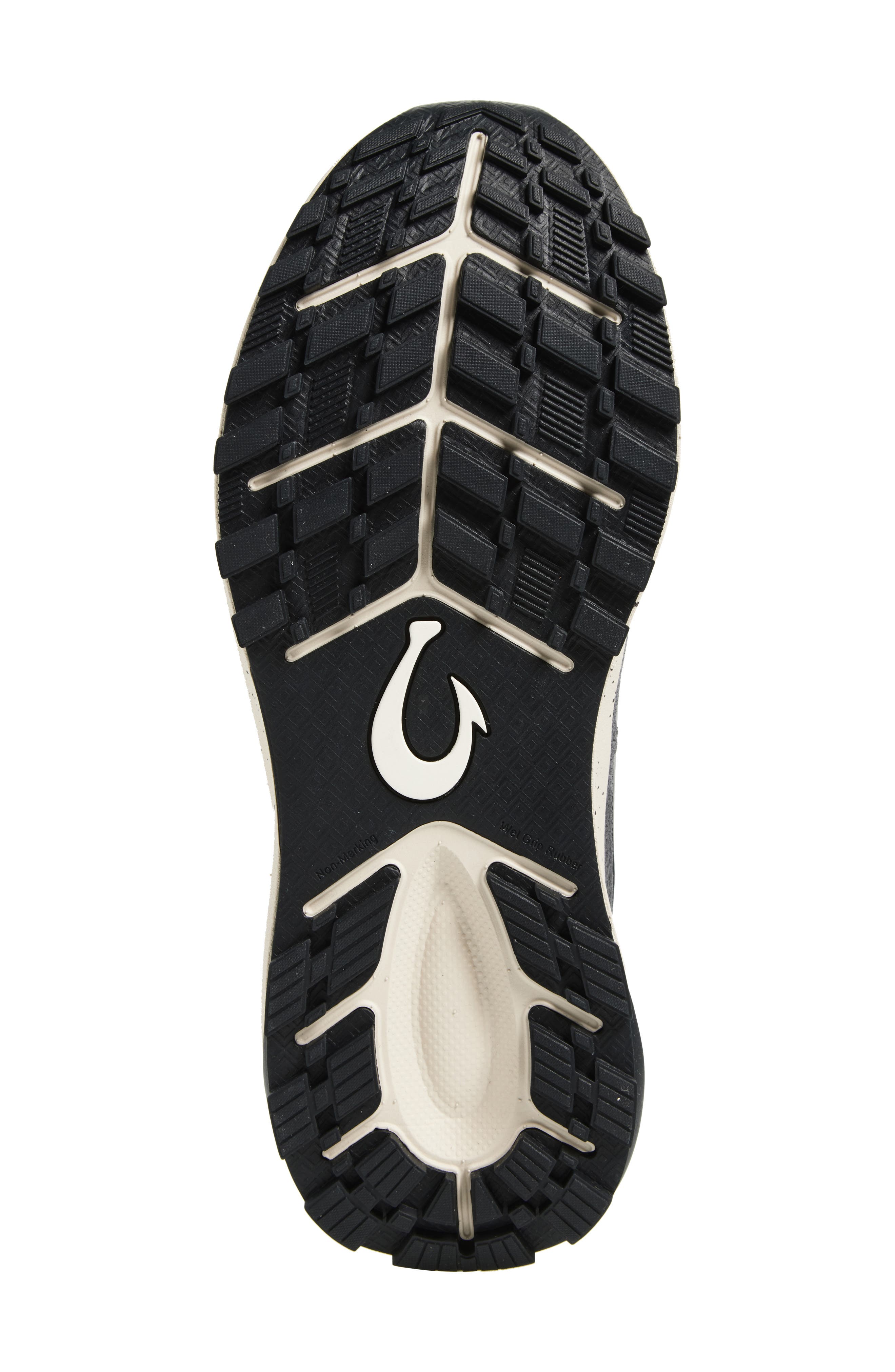 OluKai Makiki Water Resistant Trail Sneaker, Alternate, color, Lava Rock / Dk Shadow