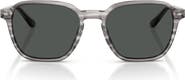 Brooks Brothers 53mm Irregular Sunglasses