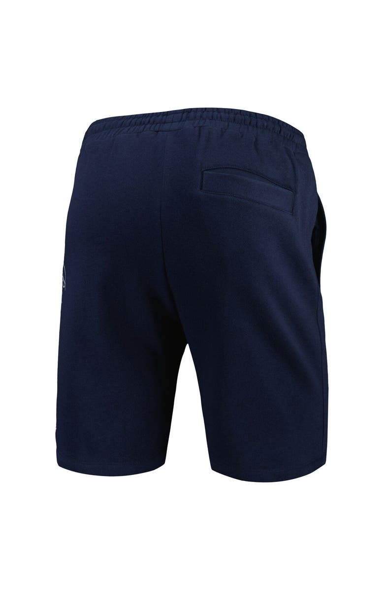 New Era Men's New Era Navy New England Patriots Historic Champs Shorts, Alternate, color, Navy