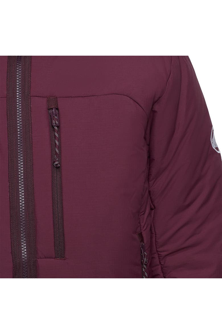 Rime Pro Belay In Hooded Jacket - Women's, Alternate, color, Vin/Black