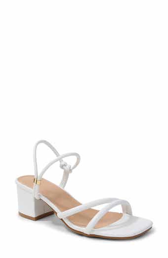 Elayna Strappy Cube Heel Sandal