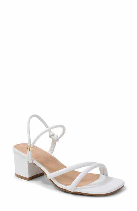 Elayna Strappy Cube Heel Sandal