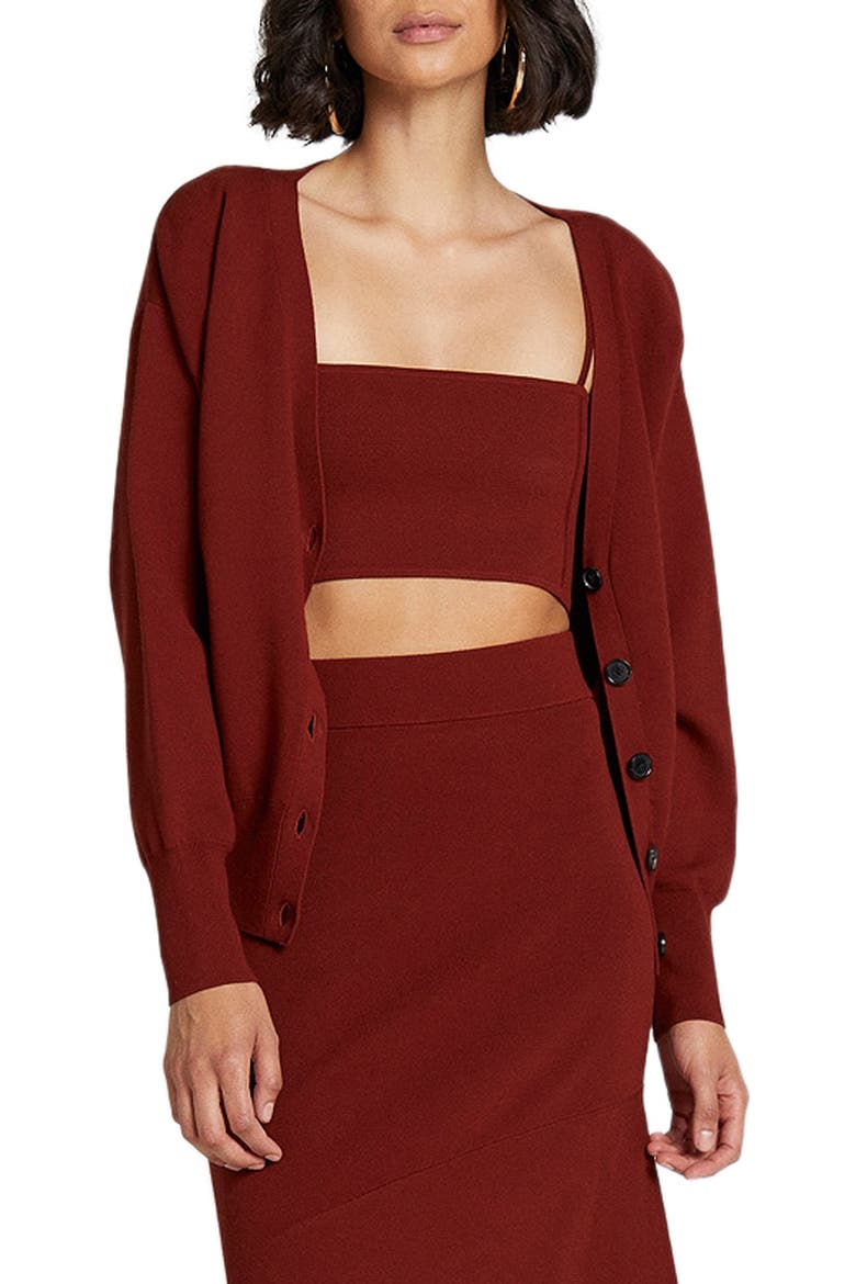 Peters Cardigan, Main, color, SUMAC
