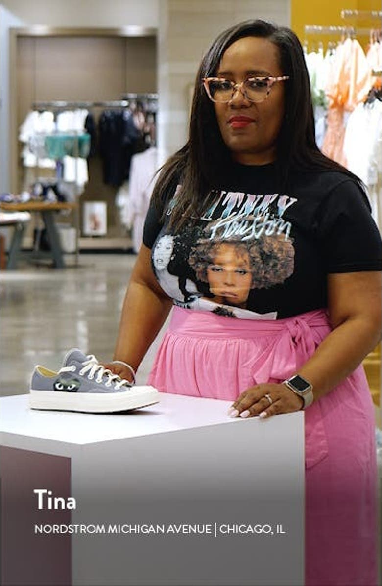 x Converse Chuck Taylor<sup>®</sup> Hidden Heart Low Top Sneaker, sales video thumbnail