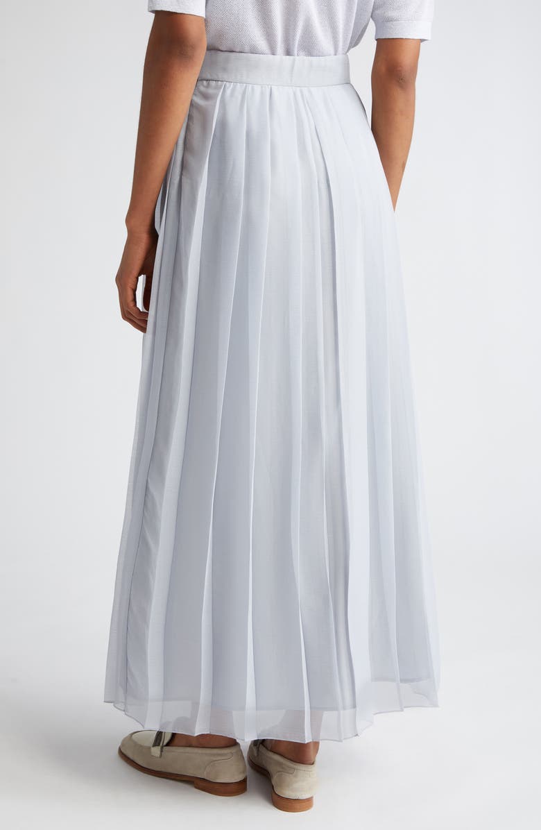 Eleventy Pleated Maxi Skirt, Alternate, color, 