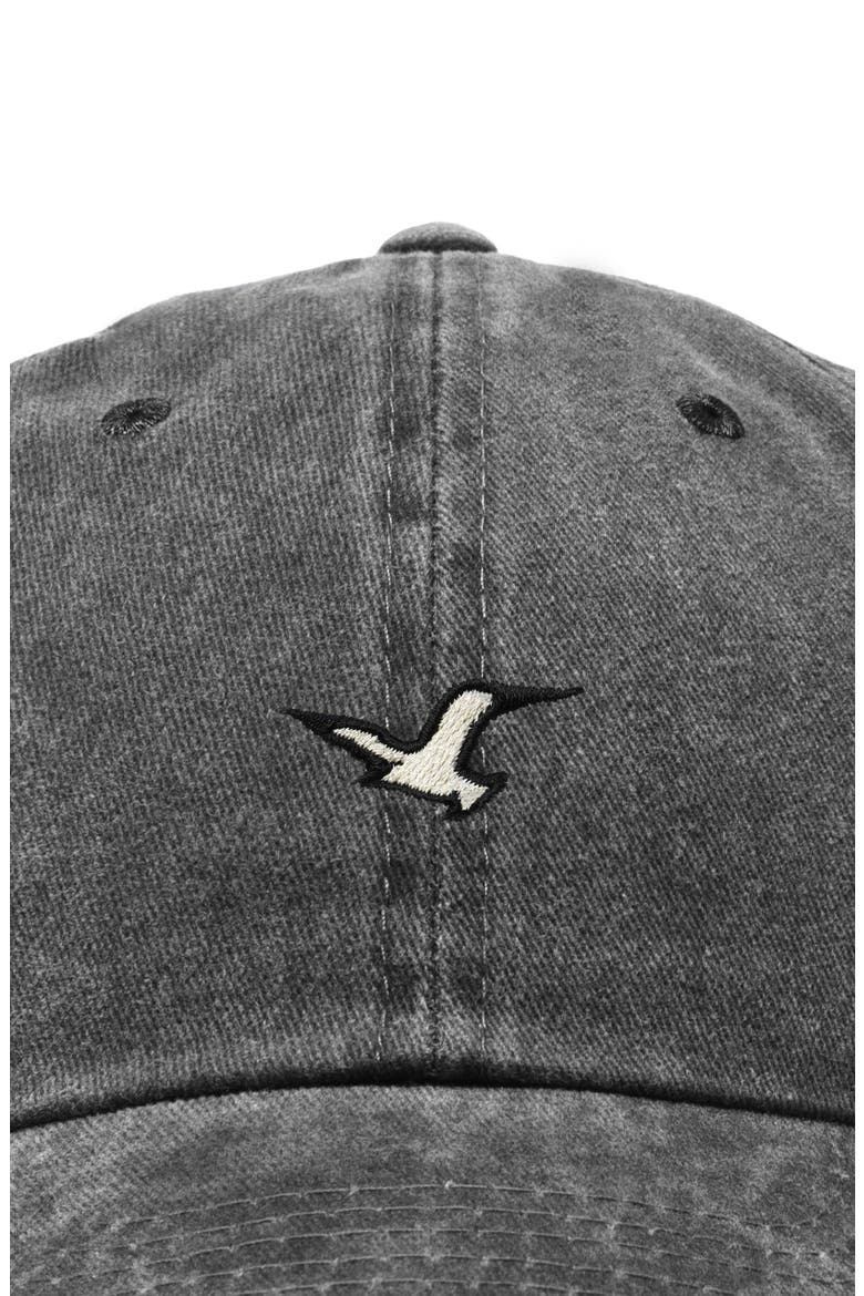 Seagull Dad Hat, Alternate, color, Washed Black