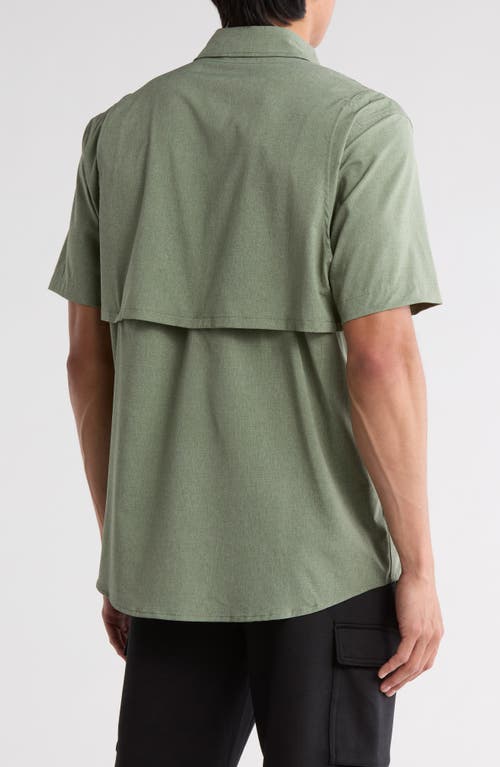 Quiksilver Beckham Short Sleeve Button-up Shirt
