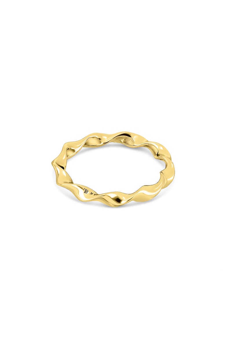 14K Gold Twisted Stackable Ring (Online Trunk Show), Alternate, color, 14K YELLOW GOLD