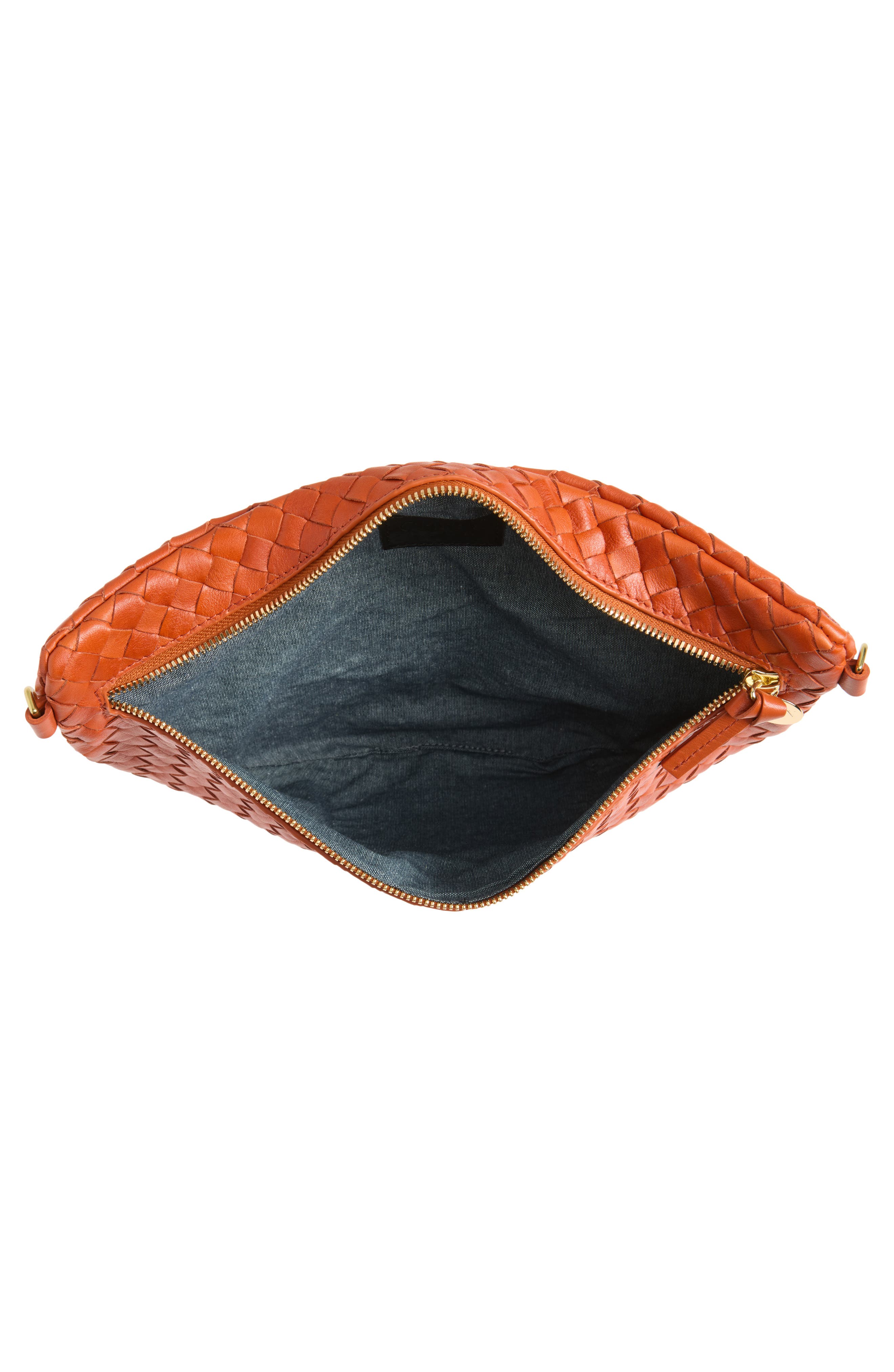 Medium Grande Woven Leather Belt Bag, Alternate, color, SALTILLO