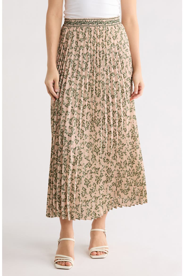 Pleated Maxi Skirt video