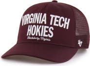 '47 Men's '47 Maroon Virginia Tech Hokies Contemporary Hitch Trucker Adjustable Hat