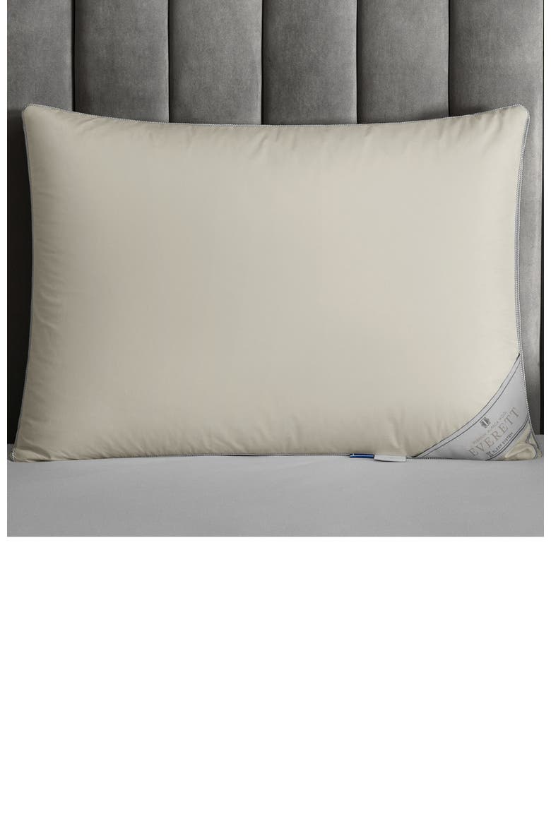 Everett Pillow, Alternate, color, Beige