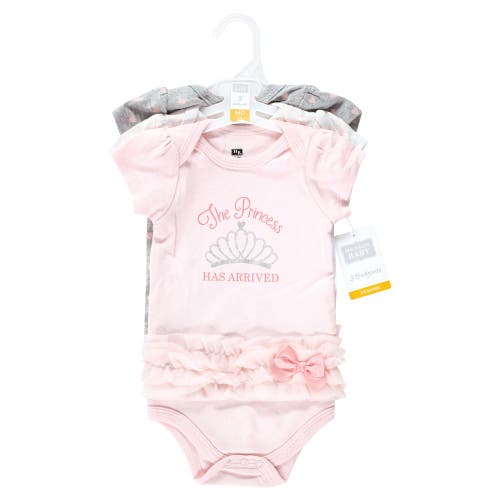 Hudson Baby Cotton Bodysuits 3-pack
