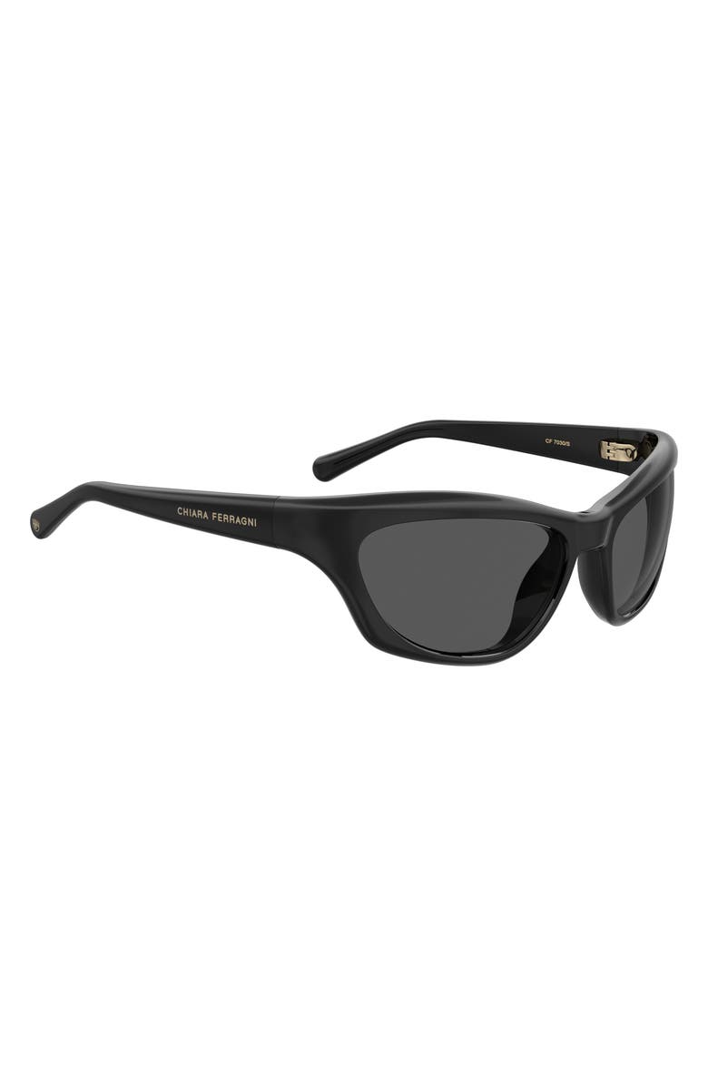 Chiara Ferragni 60mm Cat Eye Sunglasses, Alternate, color, 