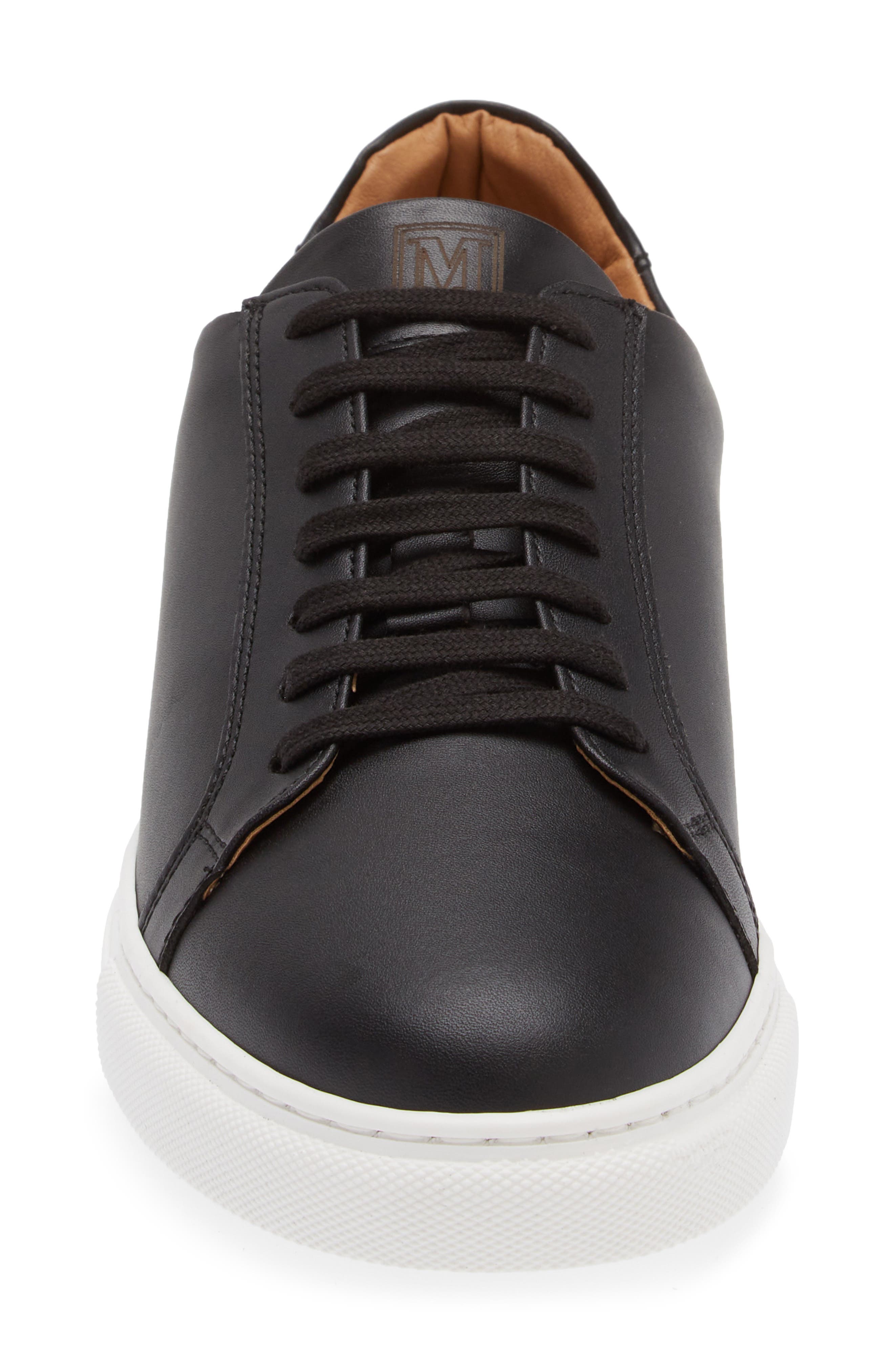 Bruno Magli Daniel Low Top Sneaker, Alternate, color, Black