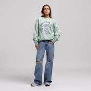 Mitchell & Ness Women's Mitchell & Ness  Green Philadelphia Phillies Yacht Rock Sweatshirt
