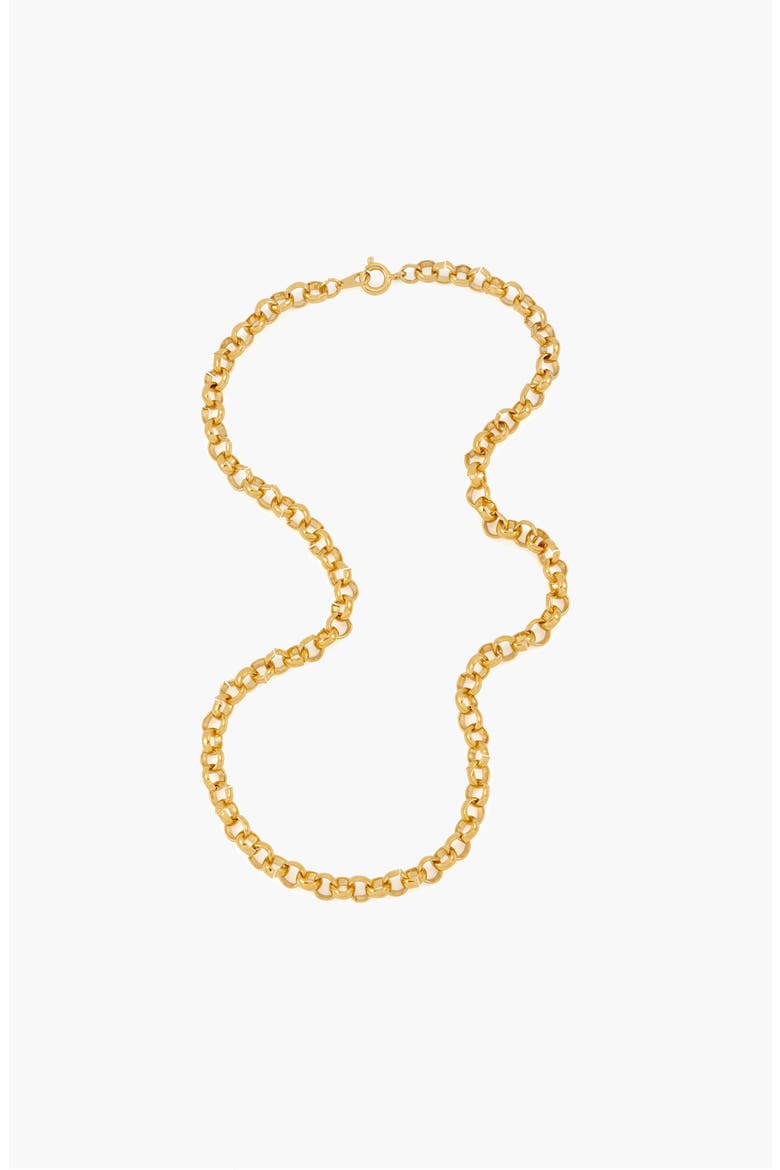 Mini Rolo Chain Necklace In Gold, Main, color, Gold