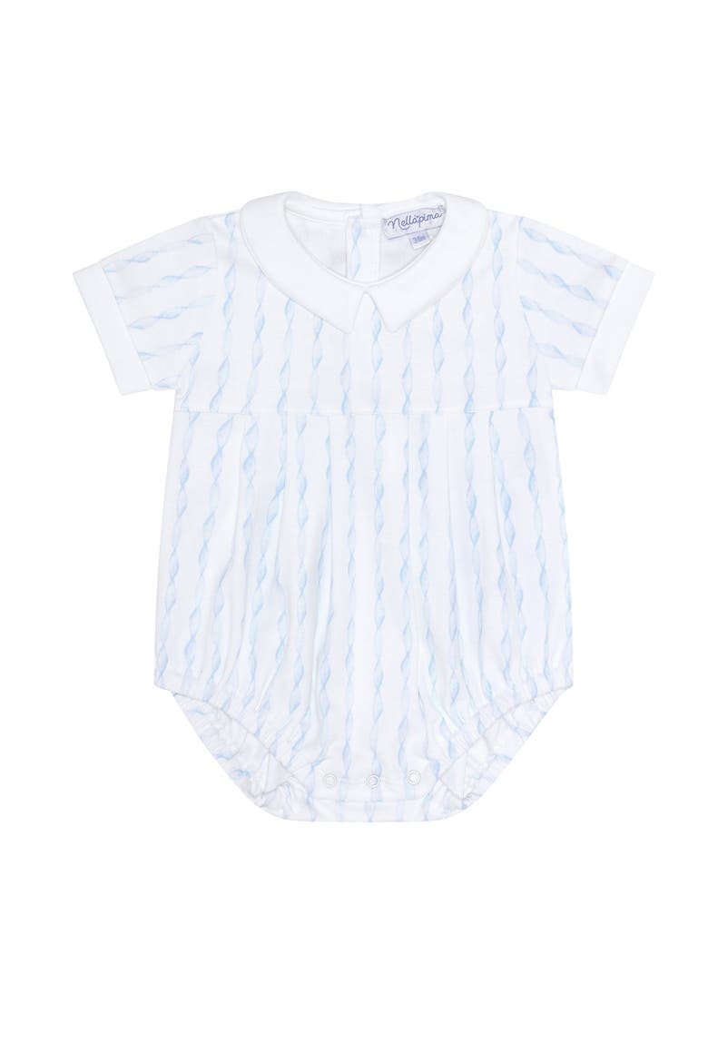 Blue Twirls Bubble - Baby, Main, color, Blue
