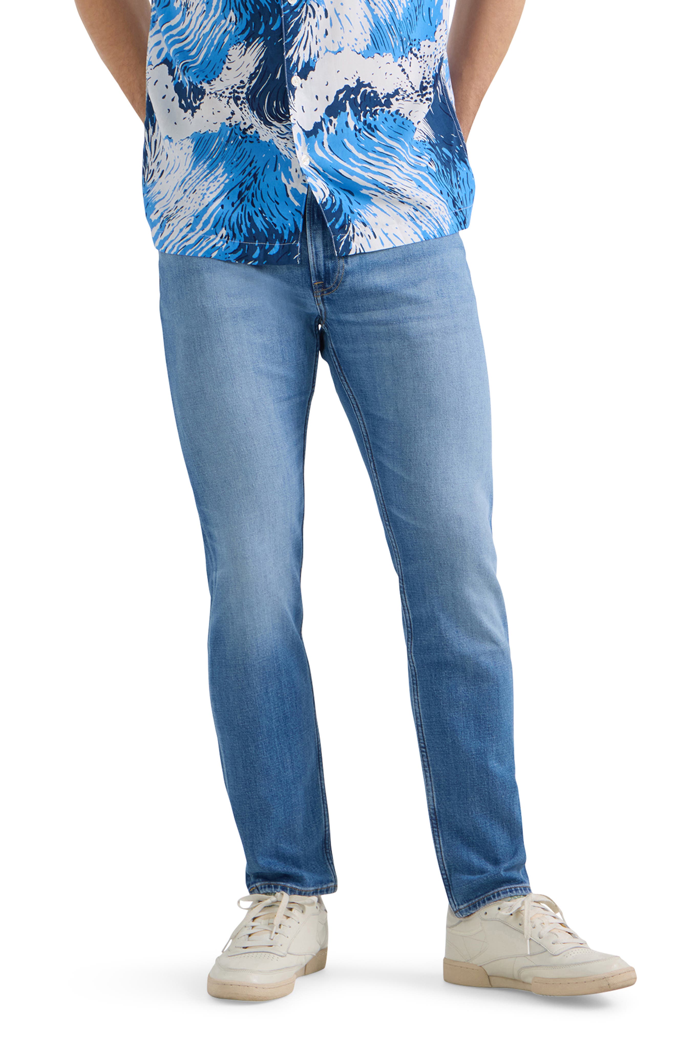 Rider Stretch Slim Straight Leg Jeans