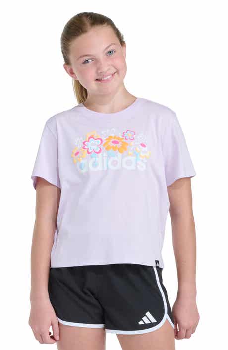 adidas Kids' Badge of Sport Logo Graphic T-Shirt