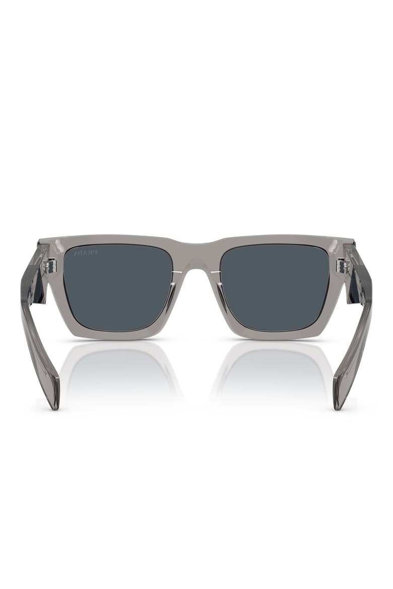 50mm Pillow Sunglasses, Alternate, color, DARK GREY