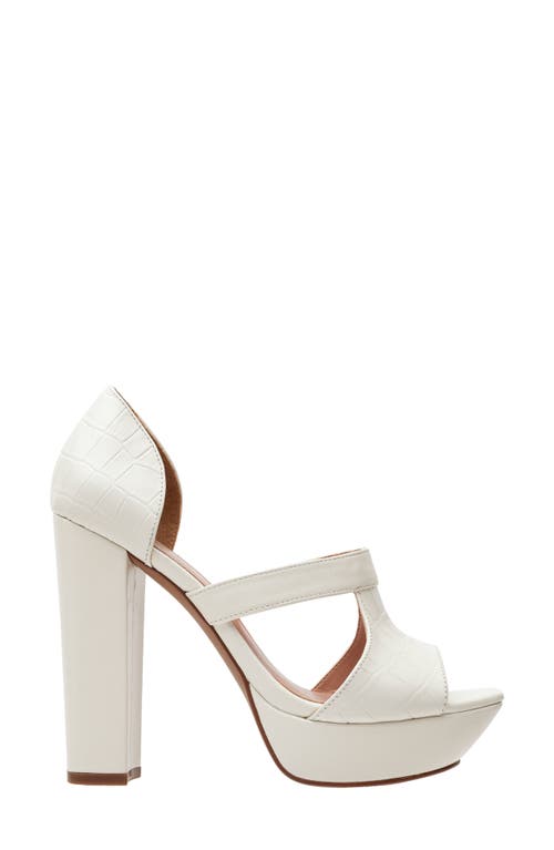 Linea Paolo Ileana Platform Sandal In White