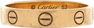 Pre-Owned Cartier Love Wedding Band Ring 18K Yellow Gold