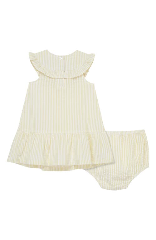 Little Me Embroidered Sundress & Bloomers