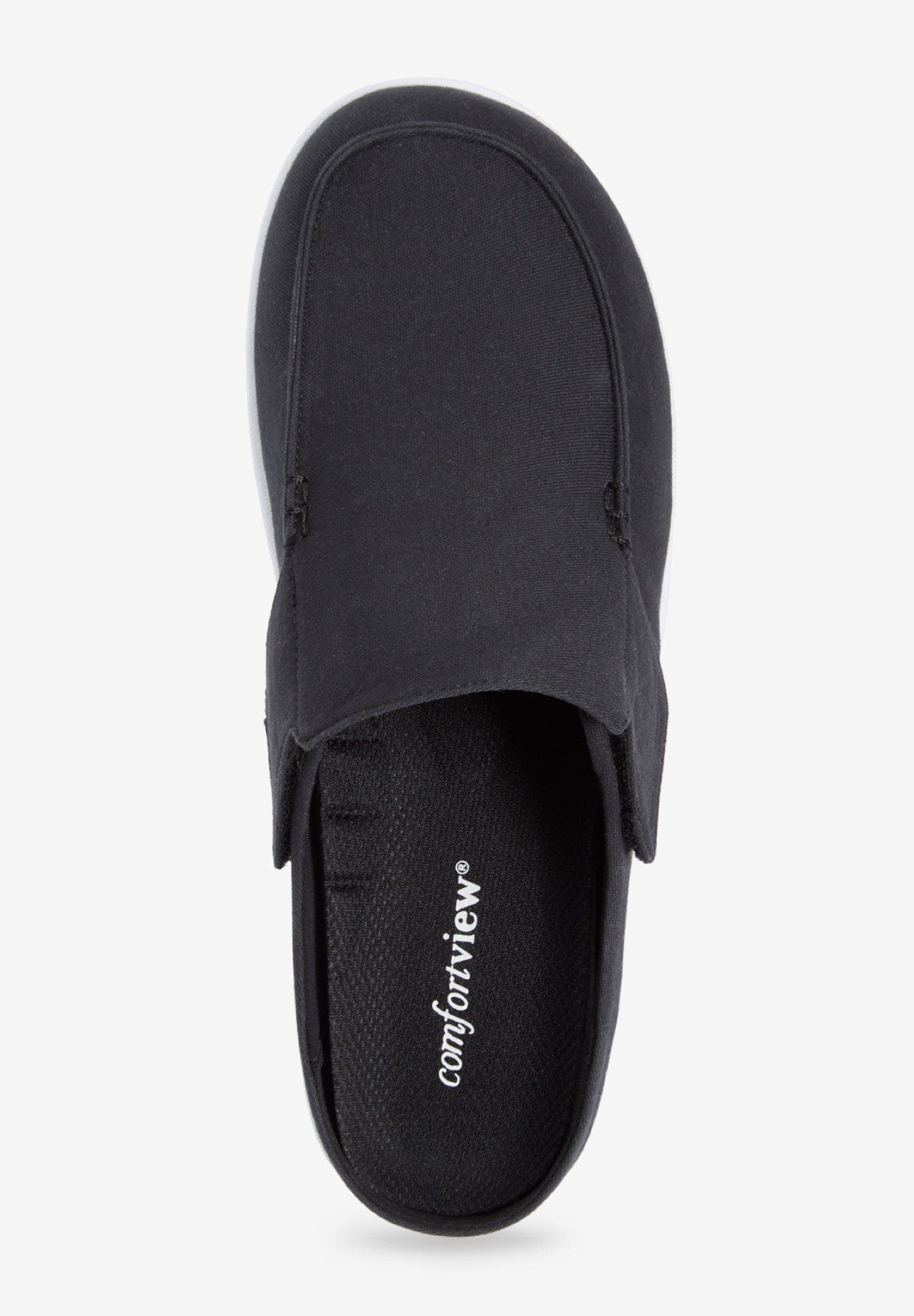 Comfortview The Niccola Arch Support Mule, Alternate, color, Black