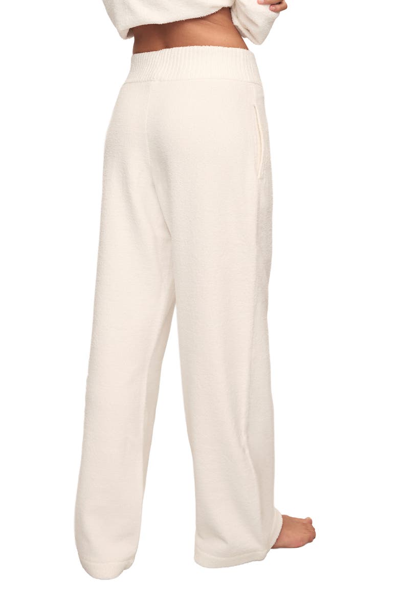 Wide Leg Bouclè Pants, Alternate, color, IVORY