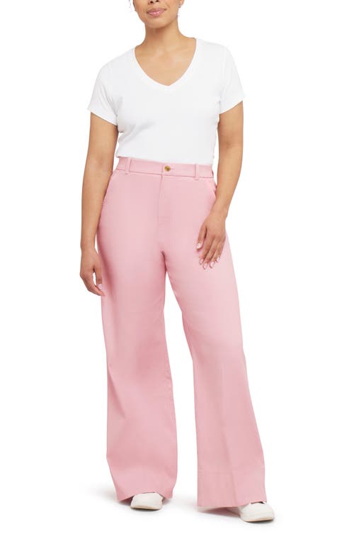 Spanx ® Supersmooth™ Stretch Twill Wide Leg Pant In Fleur