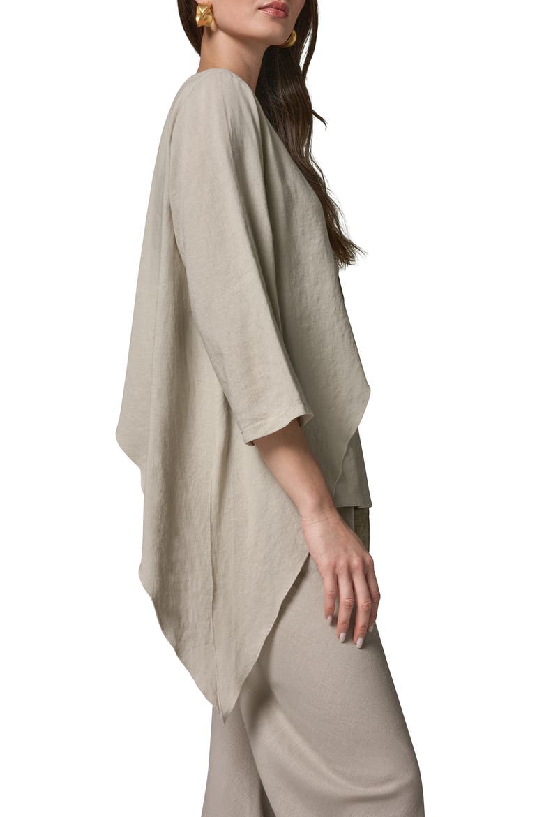 Overlap Wrap Front Top, Alternate, color, SANDSTONE