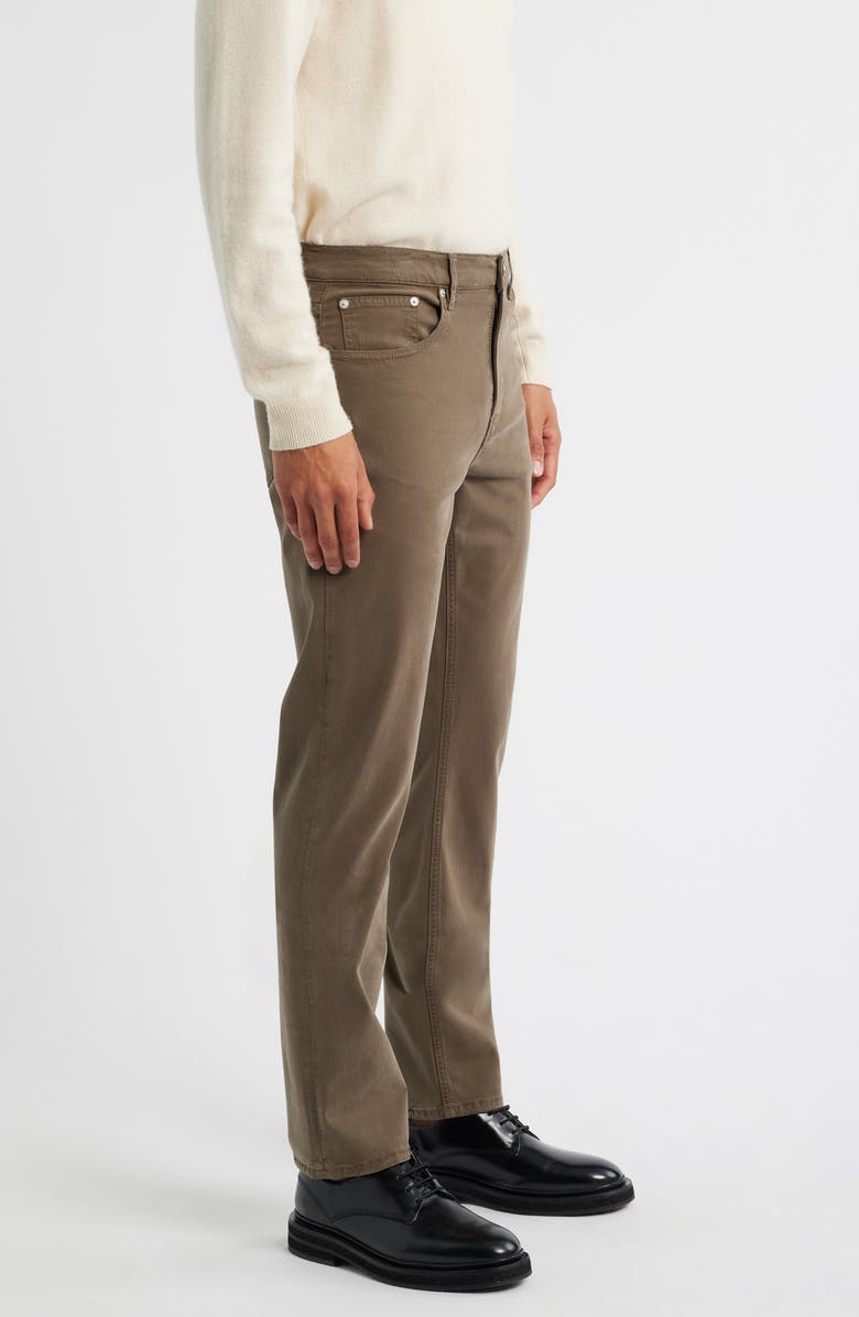 FRAME Modern Straight Leg Five-Pocket Twill Pants, Alternate, color, Old Sage