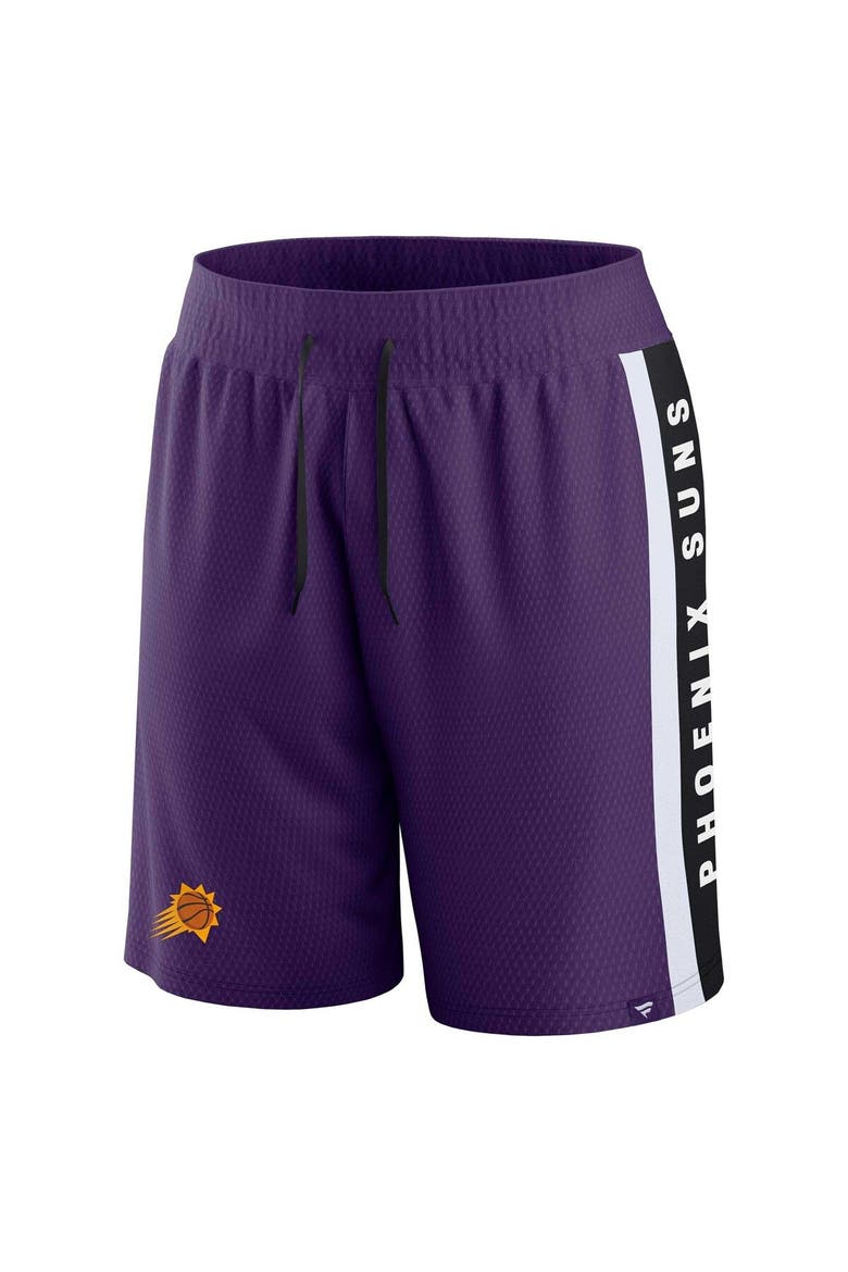 Men's Fanatics Branded Purple Phoenix Suns Referee Iconic Mesh Shorts, Alternate, color, Purple
