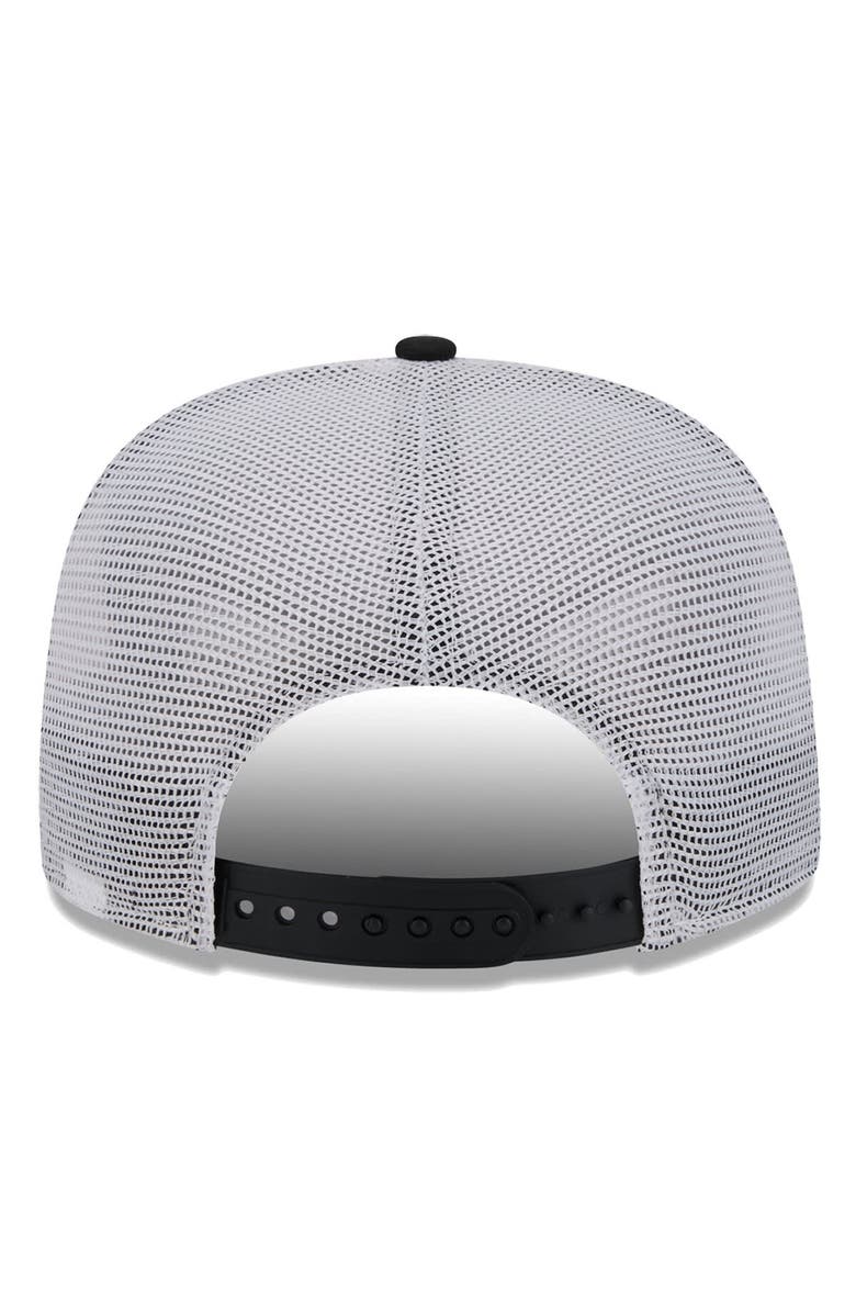 New Era Men's New Era Black Brooklyn Nets Court Sport Speckle 9FIFTY Snapback Hat, Alternate, color,