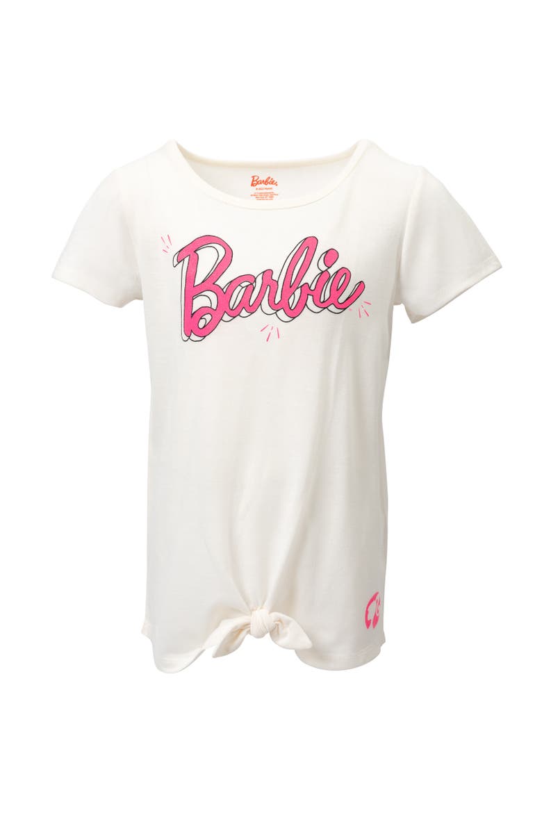 T-Shirt & Bike Shorts Set, Alternate, color, pink / white