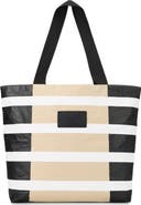 Aloha Collection Day Tripper Sporty Stripe Water Resistant Tote
