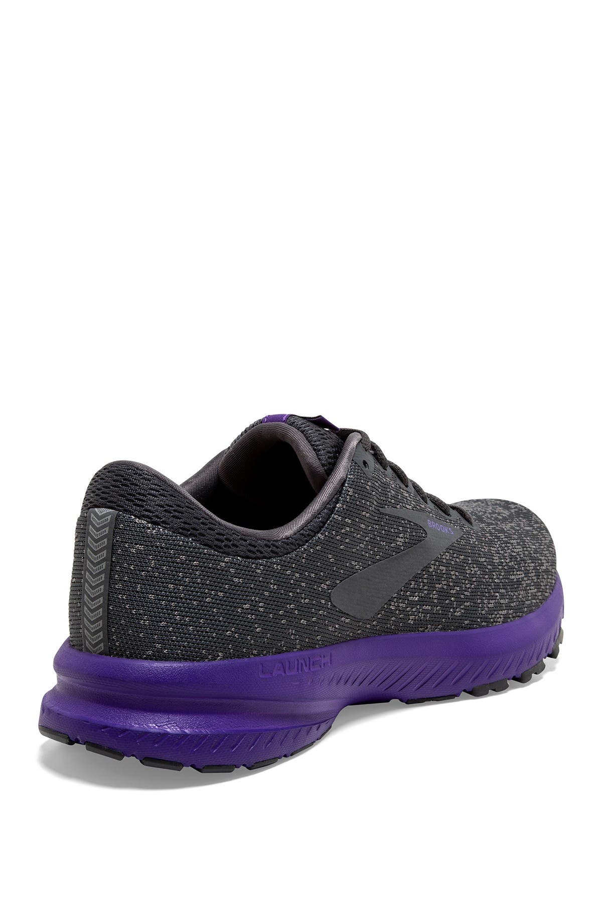 Launch 6 Running Shoe, Alternate, color, 022 EBONY/SHARK/VIOL