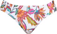 Sunshine 79 Wild Vines Shirred Side Bikini Bottoms