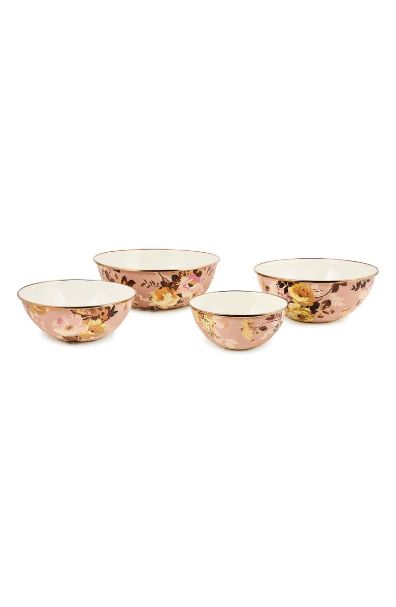 MACKENZIE CHILDS Wild Rose Mauve Medium Everyday Bowl, Alternate, color, Mauve