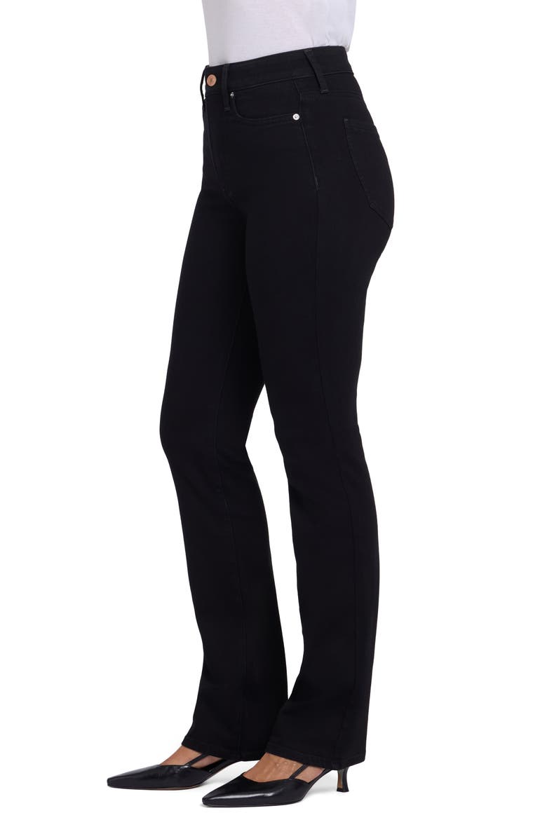 Barbara High Waist Bootcut Jeans, Alternate, color, BLACK RINSE
