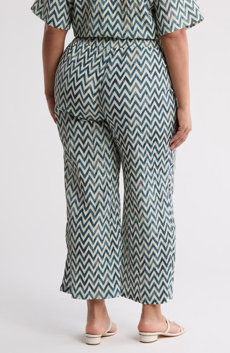 DR2 by Daniel Rainn Smocked Pull-On Pants, Alternate, color, Inkwell